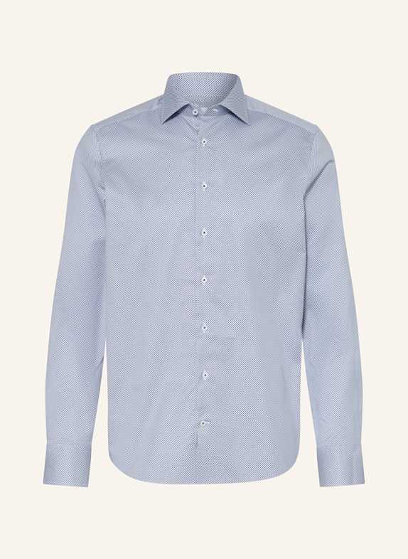 Stenströms Hemd Slim Fit DUNKELBLAU/ WEISS