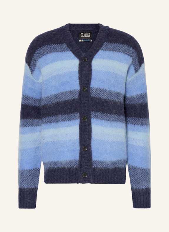 SCOTCH & SODA Strickjacke DUNKELBLAU / HELLBLAU