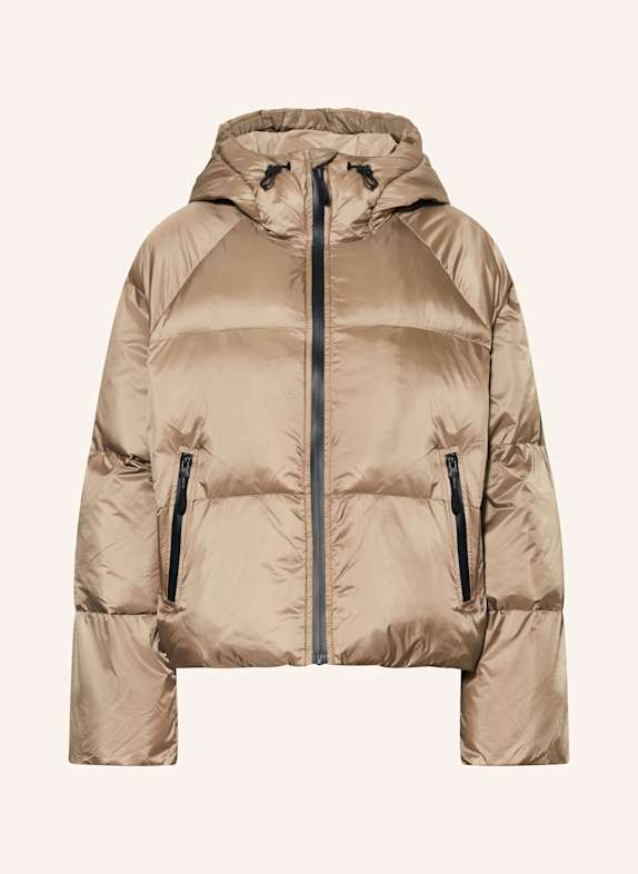 WITHBLACK Kurtka puchowa WBLEMMA SZAROBRĄZOWY