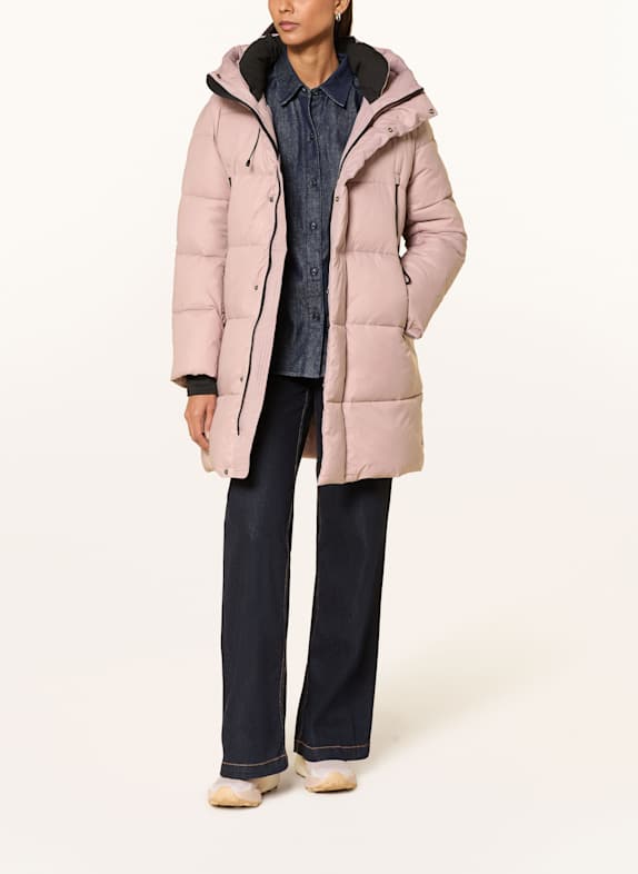 WITHBLACK Daunenmantel ABBY ROSÉ