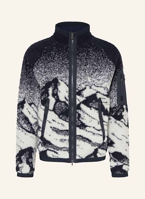 BOGNER Fleecejacke GREGOR DUNKELBLAU/ WEISS