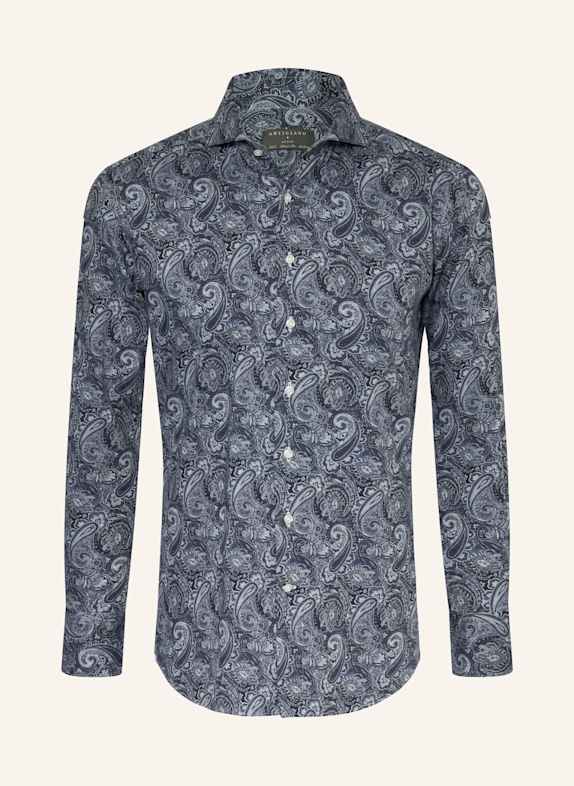 ARTIGIANO Hemd Classic Fit DUNKELBLAU / BLAU