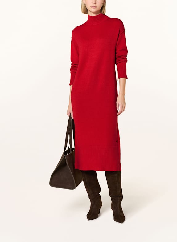 FRIEDA & FREDDIES Strickkleid ROT