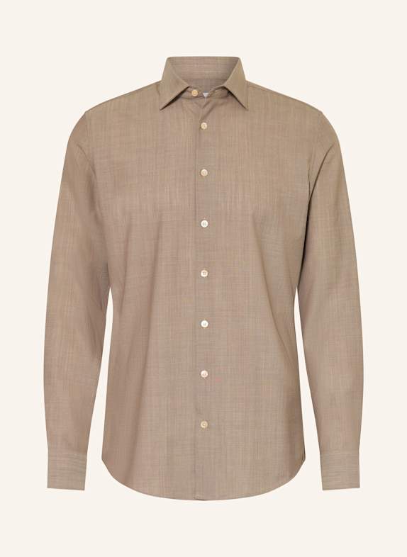 seidensticker Hemd Slim Fit TAUPE