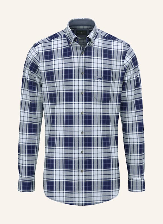 FYNCH-HATTON Hemd Regular Fit BLAU / HELLBLAU / DUNKELBLAU