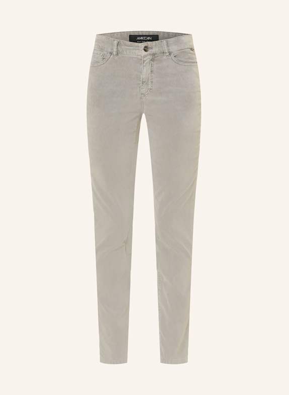 MARC CAIN Velvet trousers SILEA 836 soft charcoal