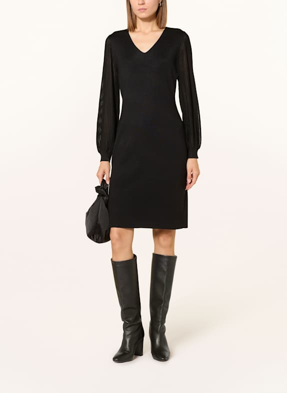 s.Oliver BLACK LABEL Strickkleid SCHWARZ