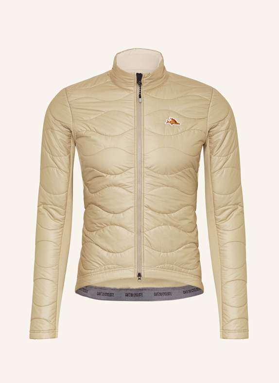 CAFÉ DU CYCLISTE Termiczna kurtka kolarska ALBERTINE ECRU