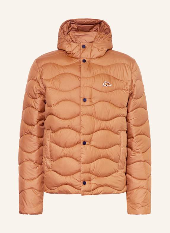CAFÉ DU CYCLISTE Steppjacke MAILYS DUNKELORANGE
