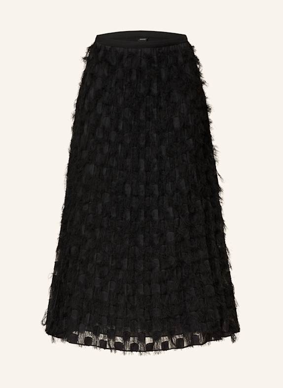 BOSS Plisseerock VODIA SCHWARZ