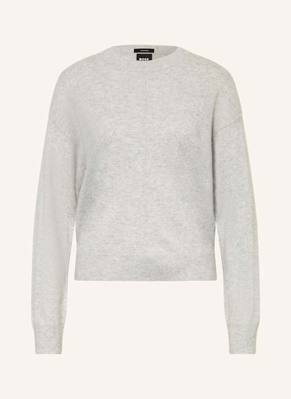 BOSS Cashmere-Pullover FASCONA HELLGRAU