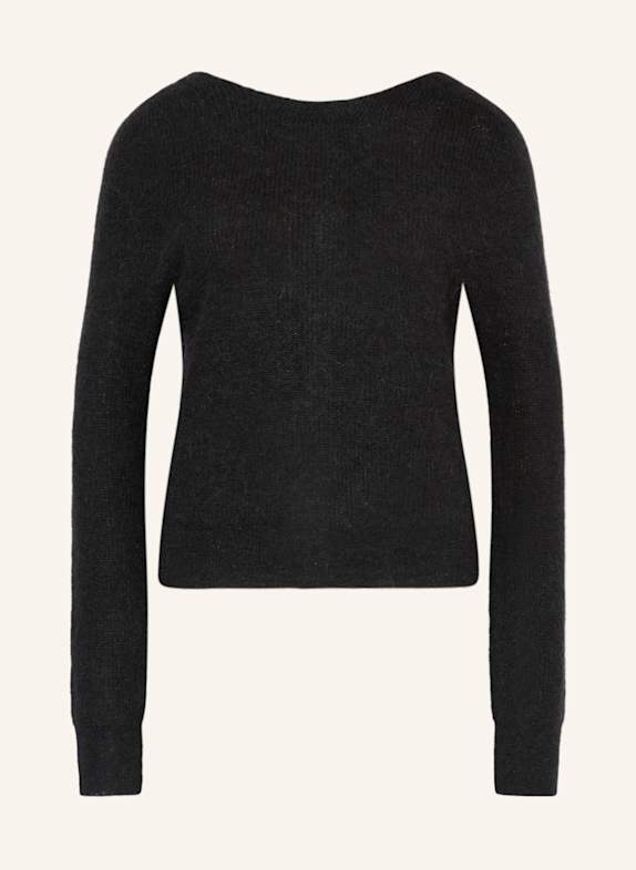 DRYKORN Cardigan GERTIJA with alpaca BLACK