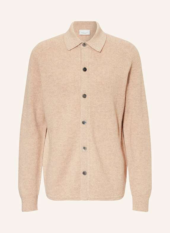 PROFUOMO Kardigan JASNOBRĄZOWY