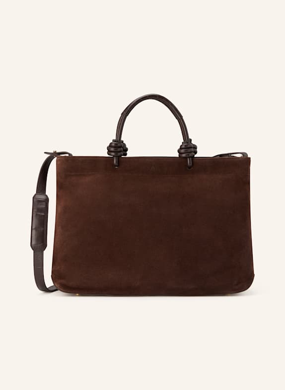 KAAI MIDI LOOP handbag DARK BROWN