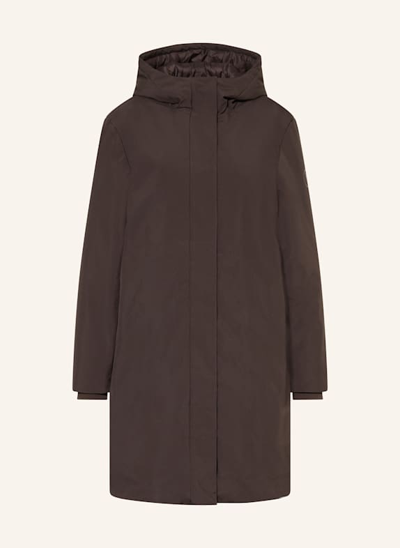 KnowledgeCotton Apparel Funktionsjacke DUNKELBRAUN