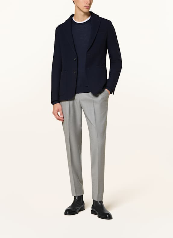 BOSS Sako HANRY Slim Fit TMAVĚ MODRÁ