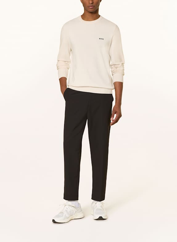 BOSS Pullover MOMENTUM-X ECRU