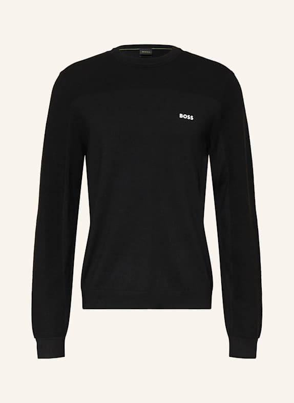 BOSS Pullover MOMENTUM-X SCHWARZ