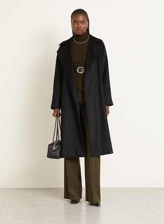 Max Mara Manteau en poil de chameau MANUELA NOIR