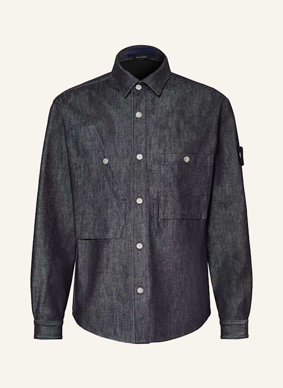 STONE ISLAND Jeansjacke DENIM PROJECT DUNKELBLAU