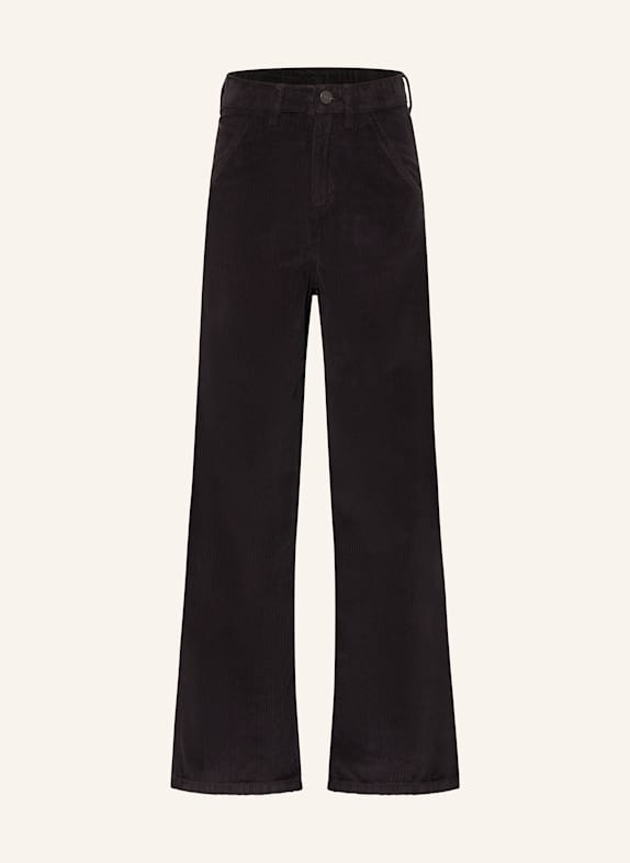 s.Oliver RED Cordhose Relaxed Fit SCHWARZ
