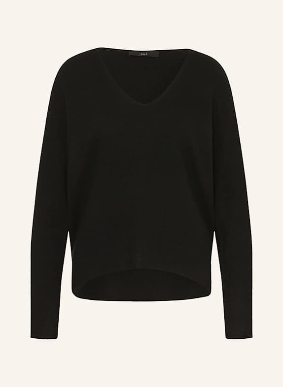 oui Pullover SCHWARZ