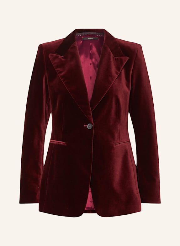 windsor. Samtblazer DUNKELROT