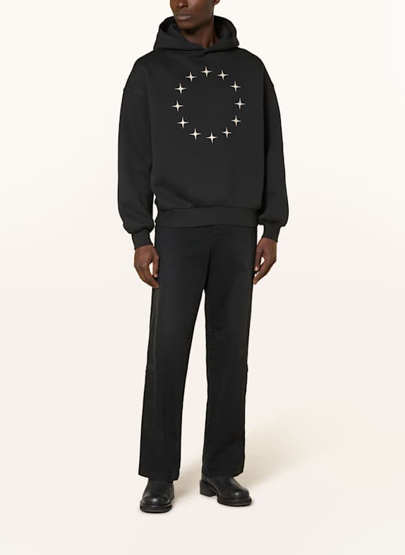 WRSTBHVR Hoodie DISTRICTS ZWART