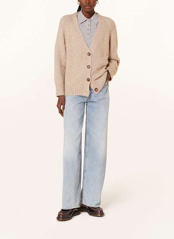 MRS & HUGS Vest van alpaca BEIGE
