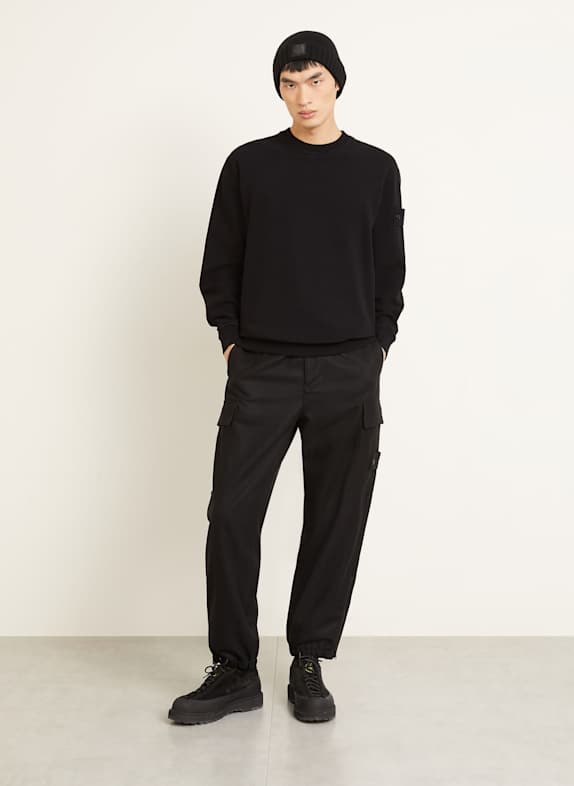 STONE ISLAND Sweatshirt GHOST ZWART