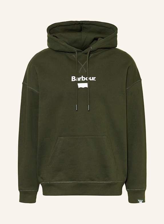 Barbour Hoodie DARK GREEN