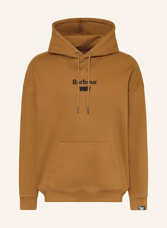 Barbour Hoodie COGNAC