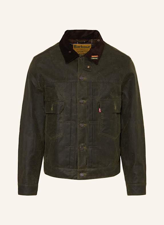 Barbour Fieldjacket TYPE II WAX OLIV
