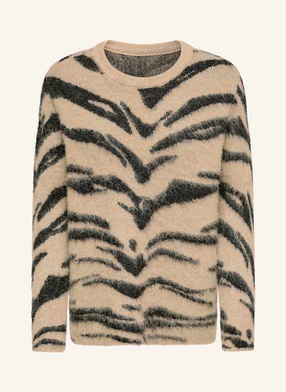 ONLY Pullover CAMEL / SCHWARZ