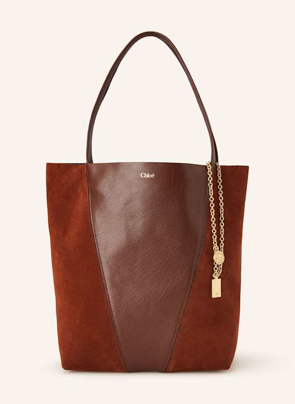 Chloé Shopper SPIN Crafty Brown