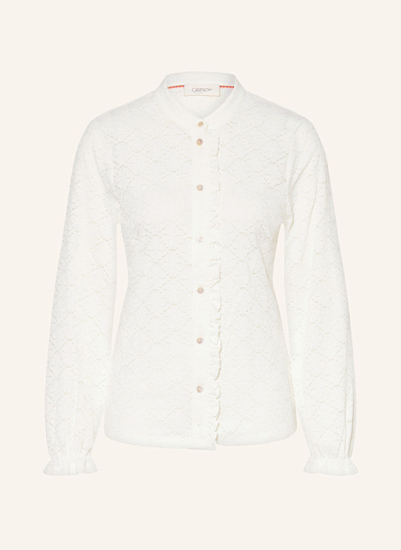 CARTOON Spitzenbluse WEISS