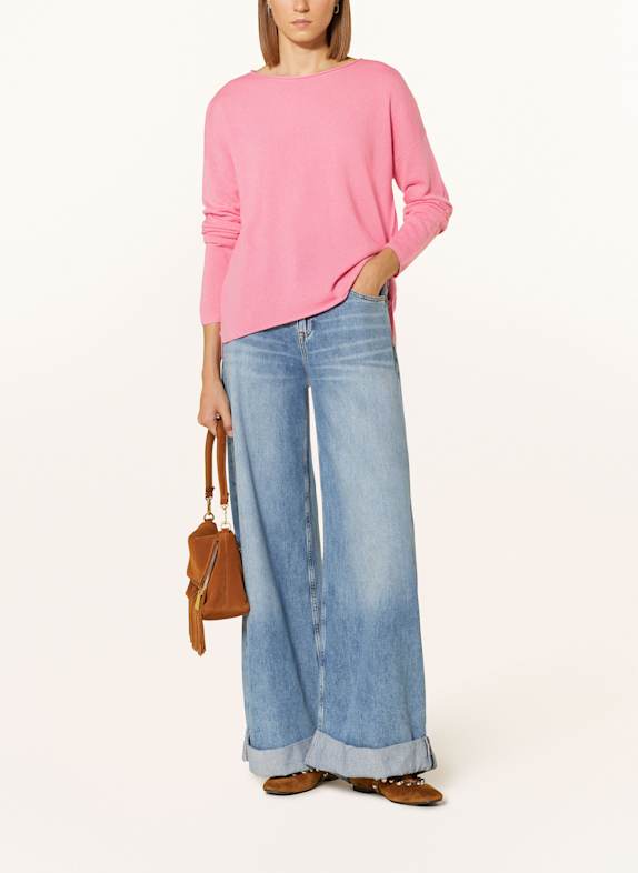 darling harbour Cashmere-Pullover PINK