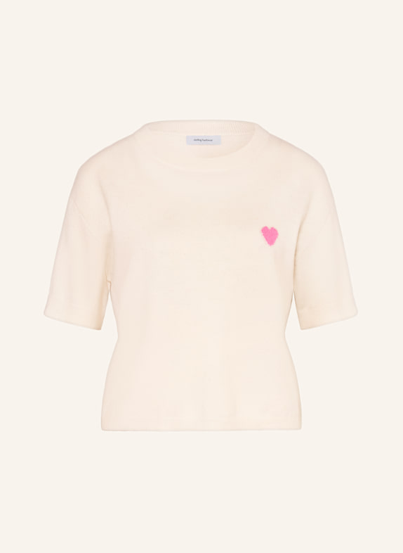 darling harbour Strickshirt aus Cashmere CREME