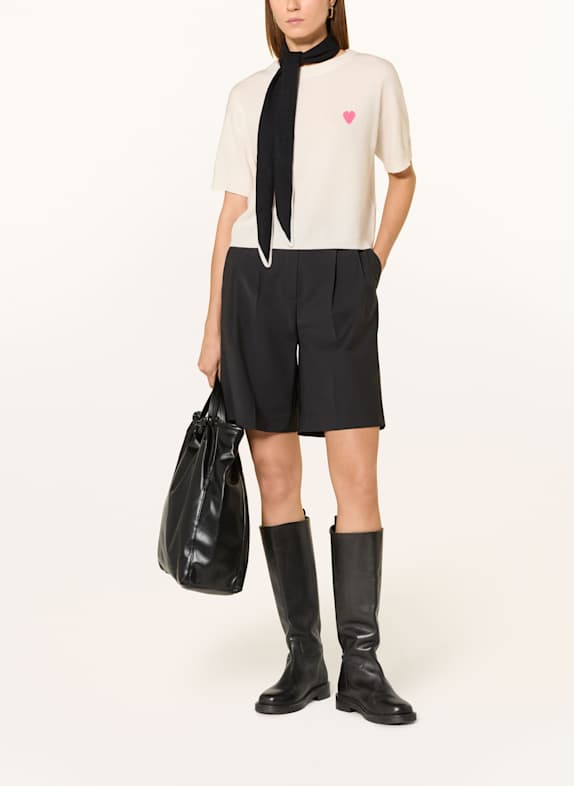darling harbour Strickshirt aus Cashmere CREME