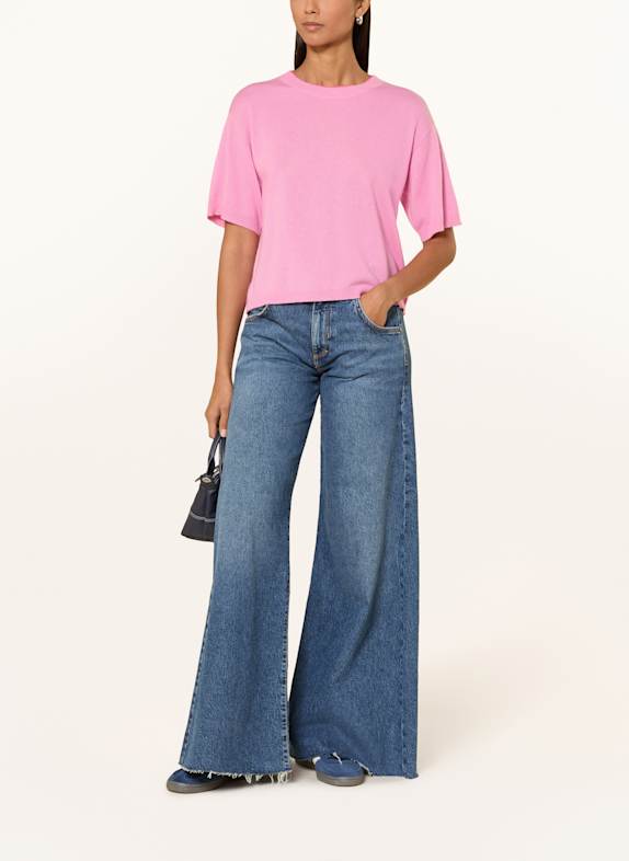 darling harbour Strickshirt aus Cashmere pink / watermelon