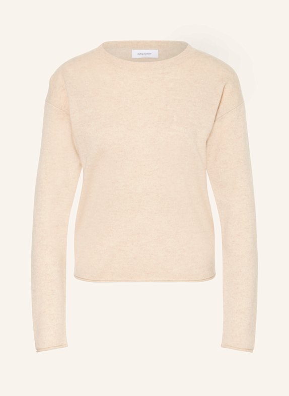 darling harbour Cashmere-Pullover BEIGE