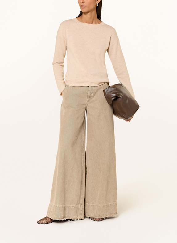 darling harbour Cashmere-Pullover BEIGE