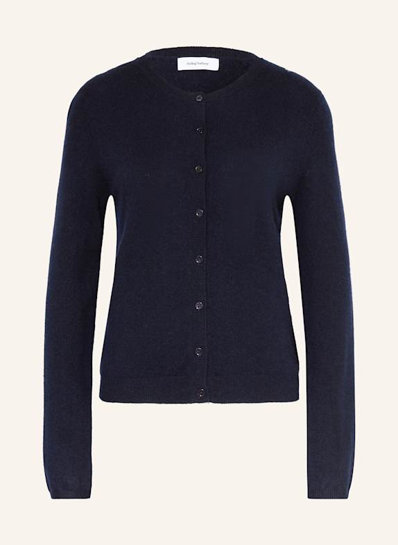 darling harbour Strickjacke aus Cashmere NAVY