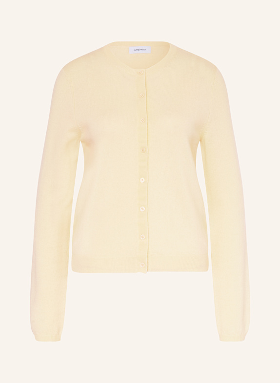 darling harbour Strickjacke aus Cashmere YELLOW