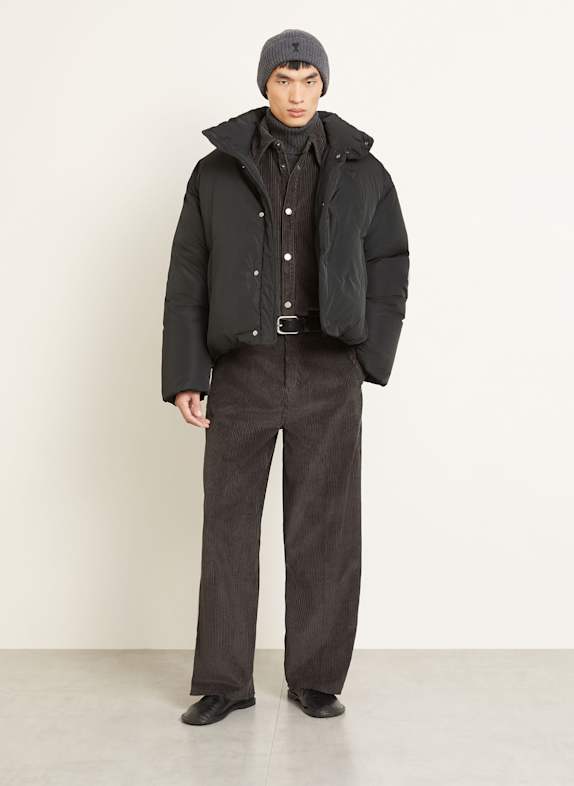 AMI PARIS Donsjack DOUDONE ZWART