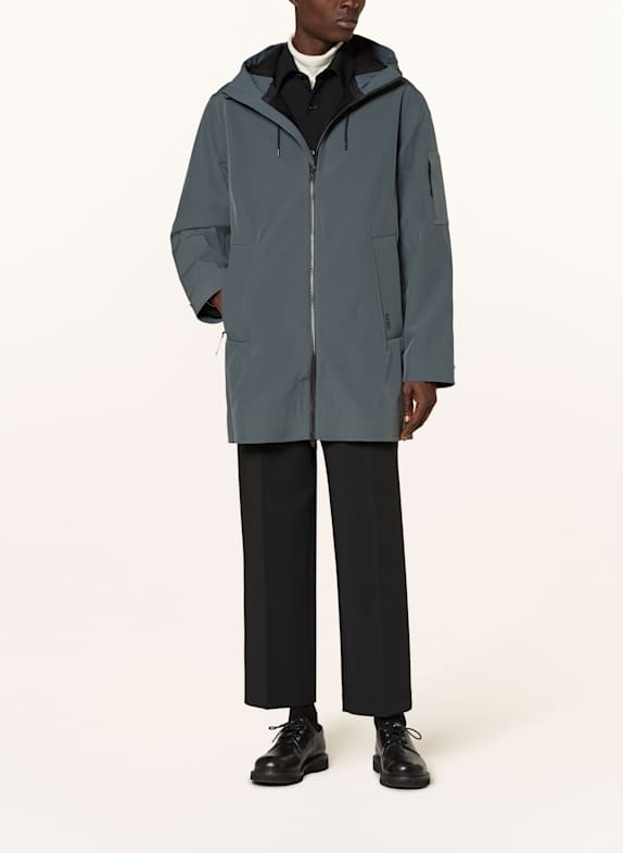 RAINS Parka SUVA VISION BLAUWGRIJS