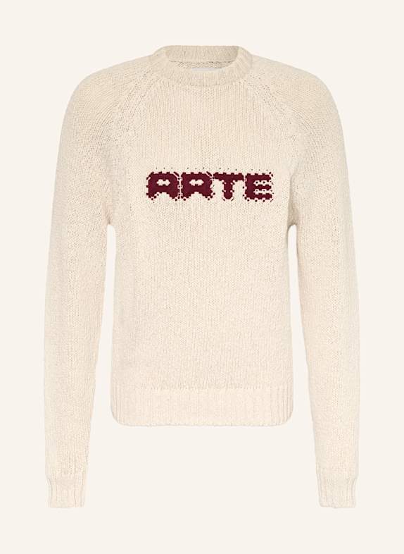 Arte Antwerp Pullover mit Leinen 250 Cream
