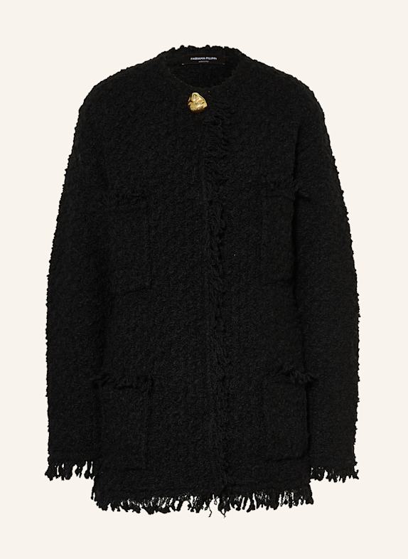 FABIANA FILIPPI Kardigan CZARNY