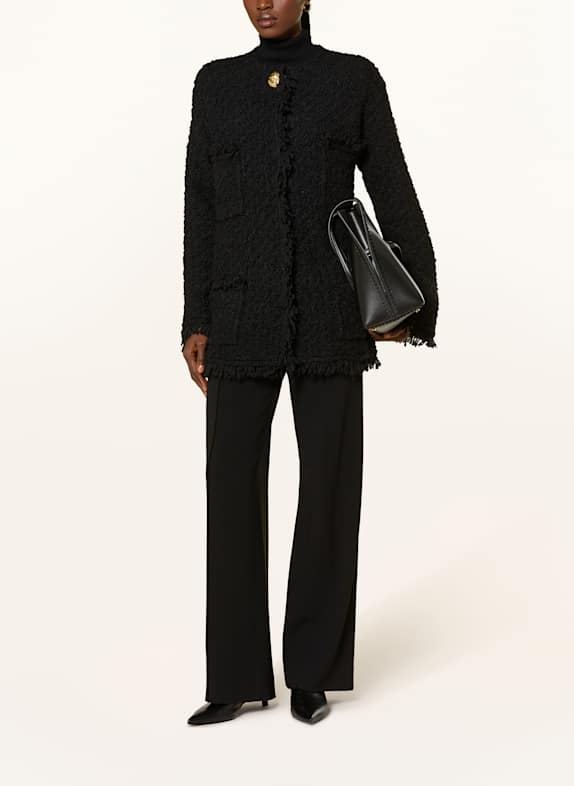 FABIANA FILIPPI Strickjacke SCHWARZ