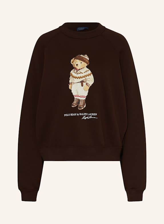 POLO RALPH LAUREN Sweatshirt DARK BROWN